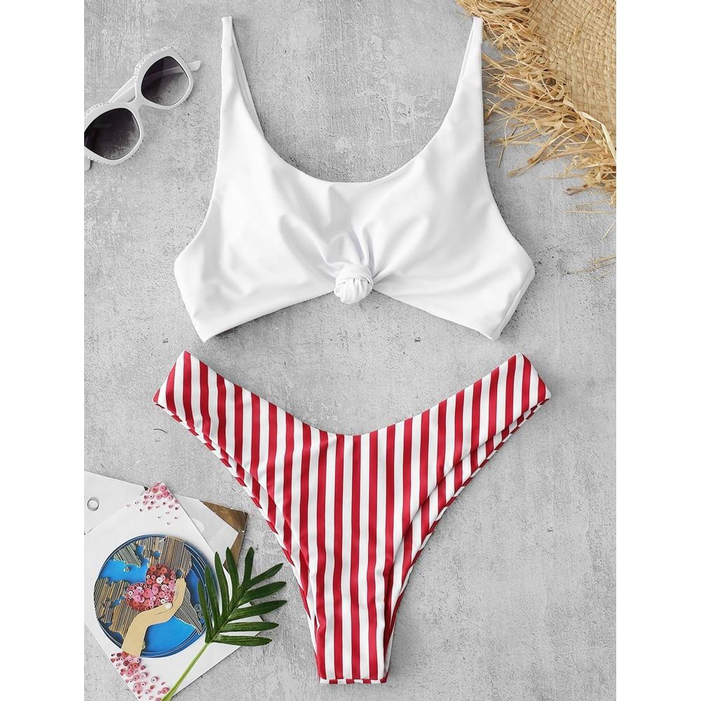 Sexy Low Waist Split Swimwear