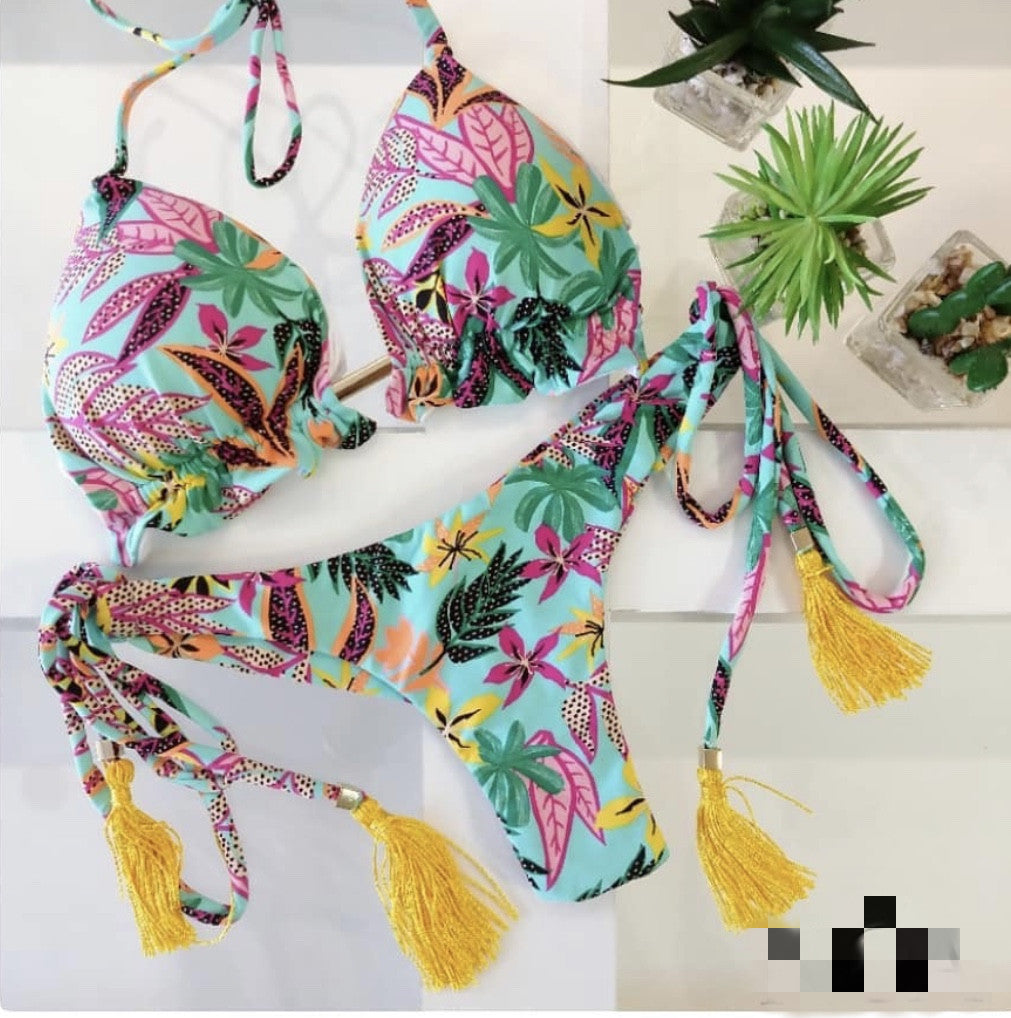 New Swimwear Split-print Bikini