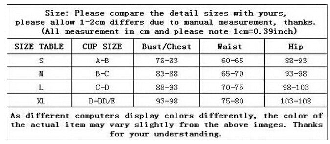 Woman Suit Bikini Swimwear Women Push-Up Padded Bra Beach Bikini Set Swimsuit Swimwear