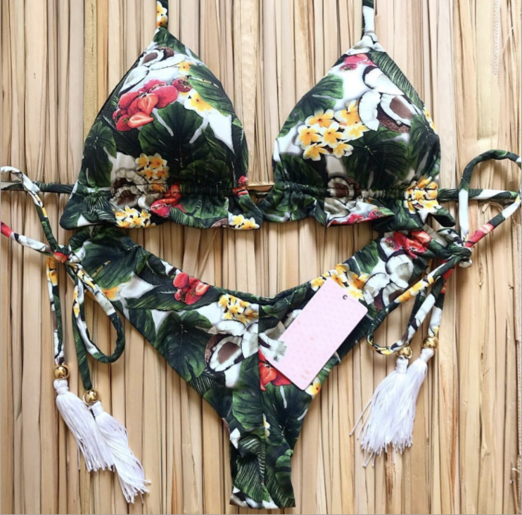 Printed new sexy women's swimwear