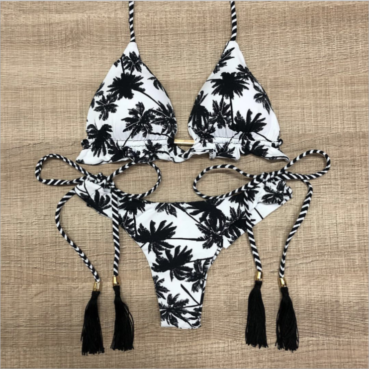 Printed new sexy women's swimwear
