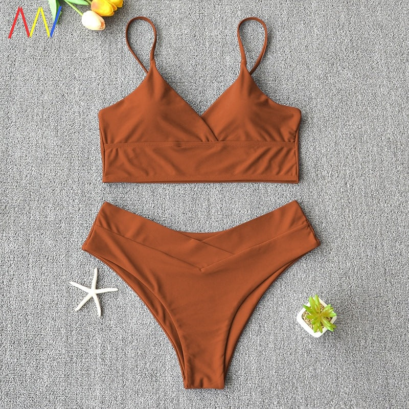Swimsuit Women Two Piece Swimwear Beach Bikini