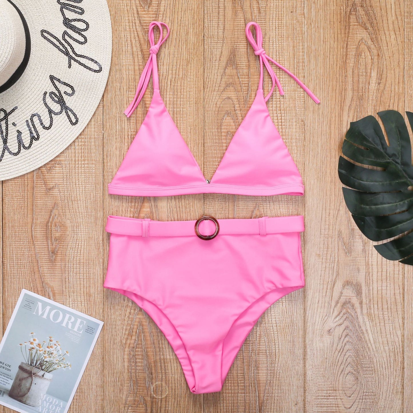 High waist sexy swimsuit ladies swimwear