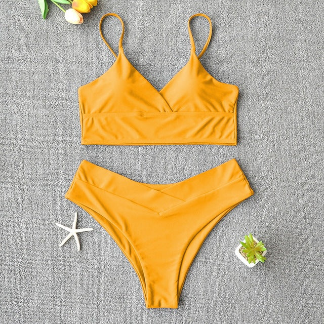 Swimsuit Women Two Piece Swimwear Beach Bikini