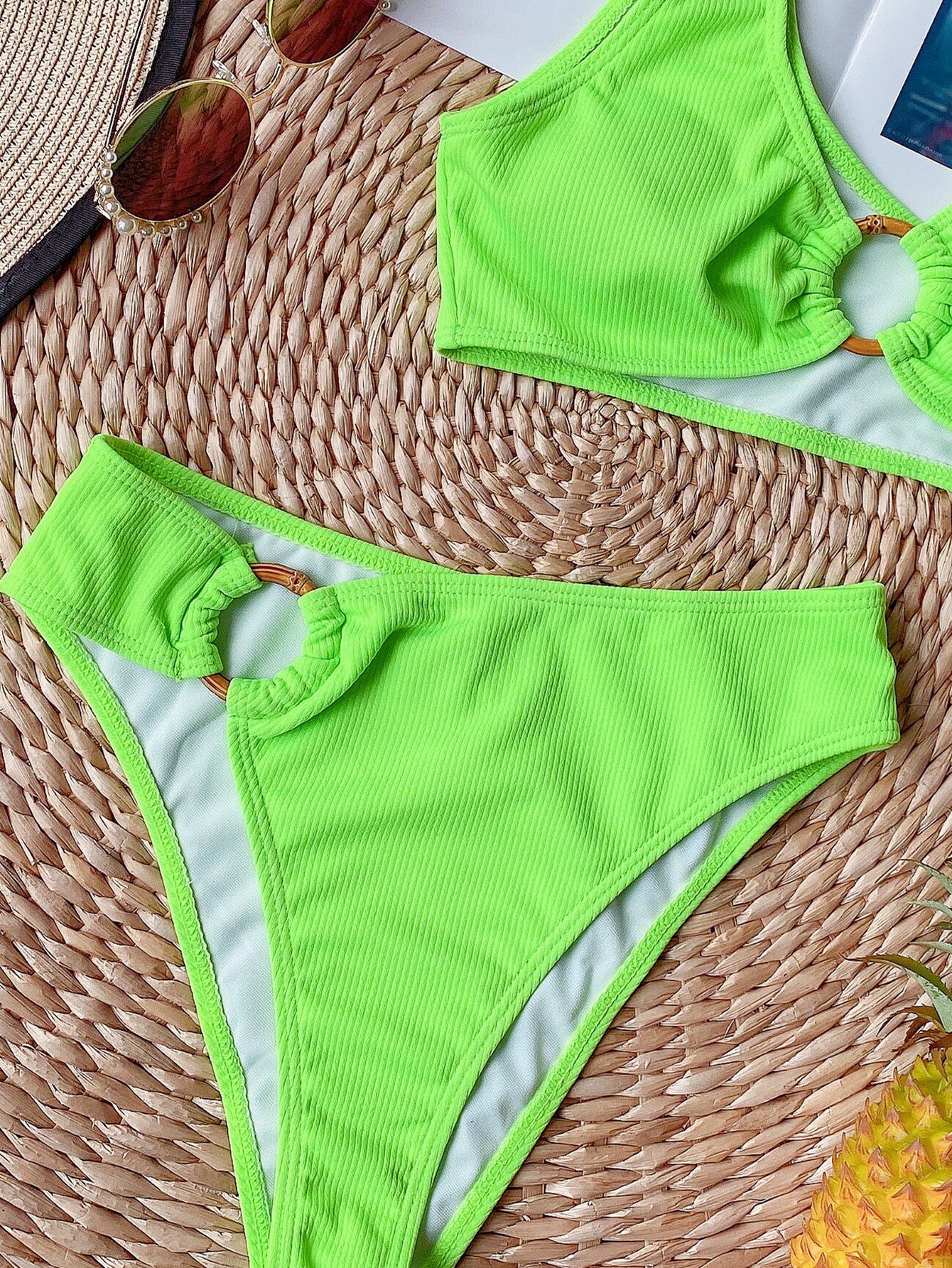 Sexy split swimwear bikini