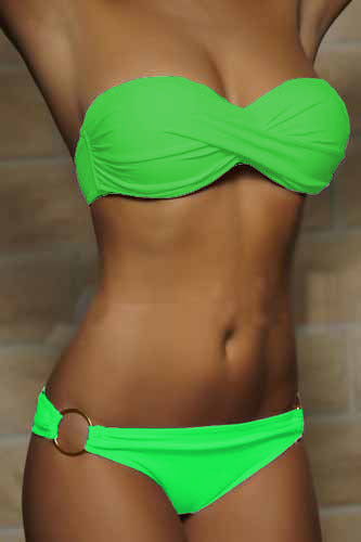 Swimsuit Bikini With Steel Bracket Women's Seperated Swimwear Bikini