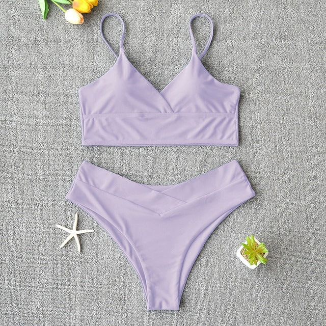 Swimsuit Women Two Piece Swimwear Beach Bikini