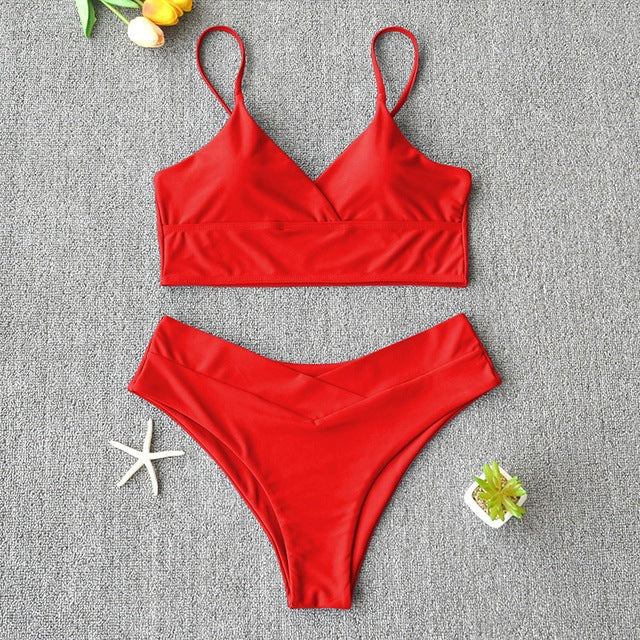 Swimsuit Women Two Piece Swimwear Beach Bikini