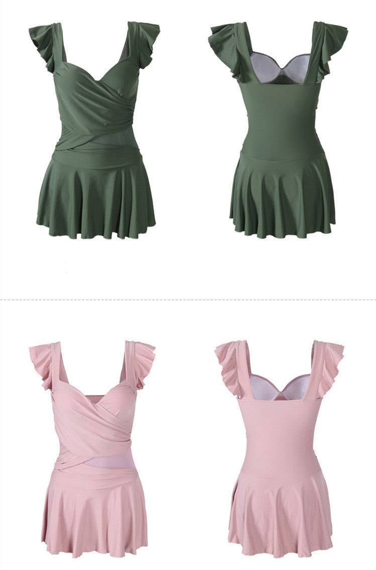 Ladies Swimwear One Piece Push Up underwire