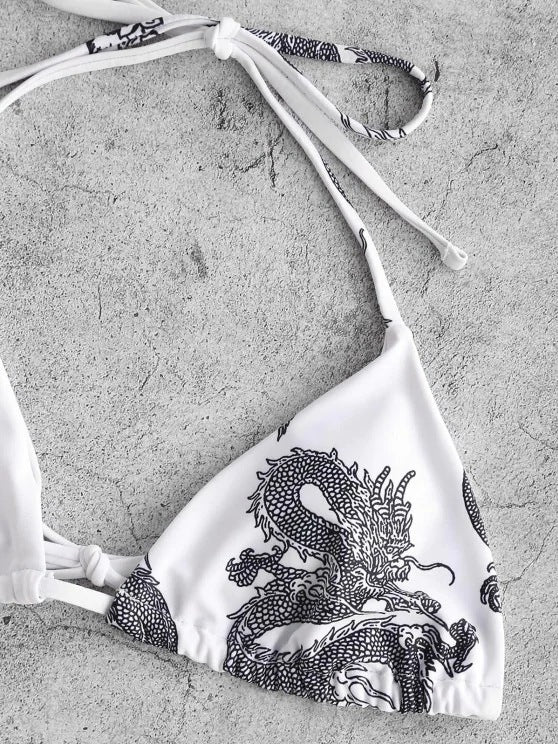 Womens Swimwear Sexy Printed Bikini