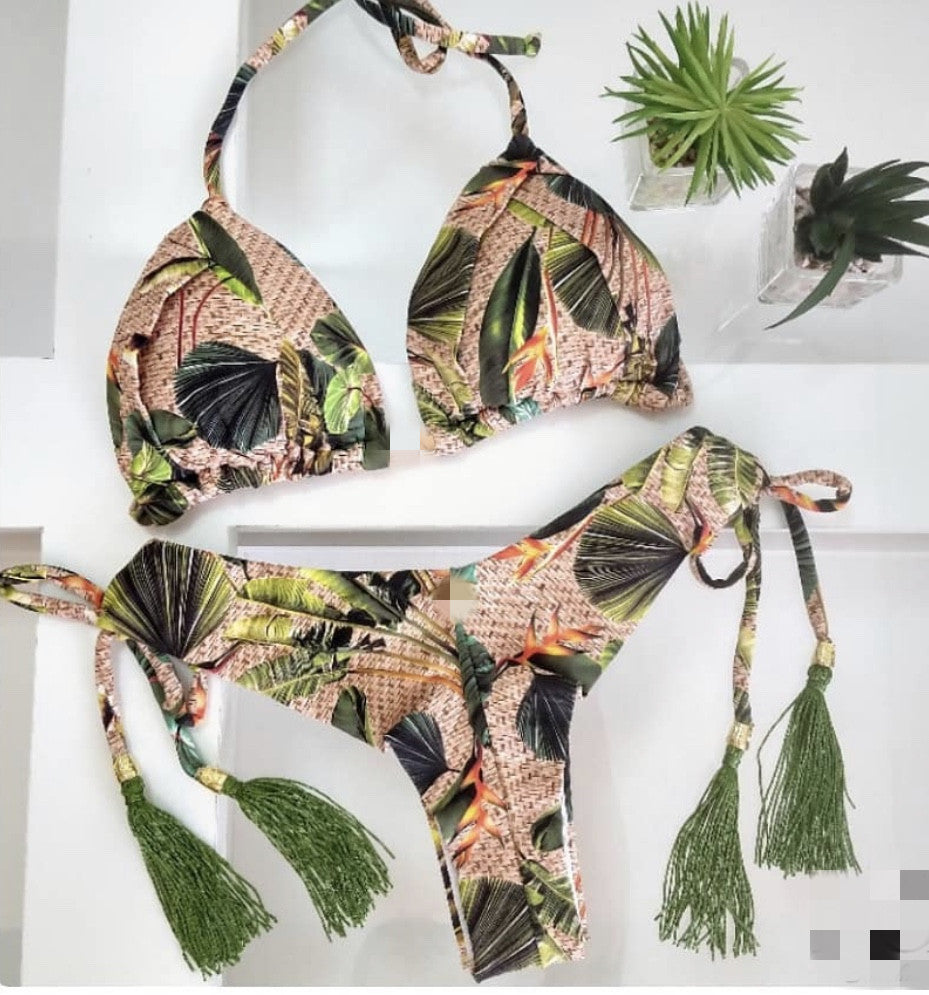 New Swimwear Split-print Bikini