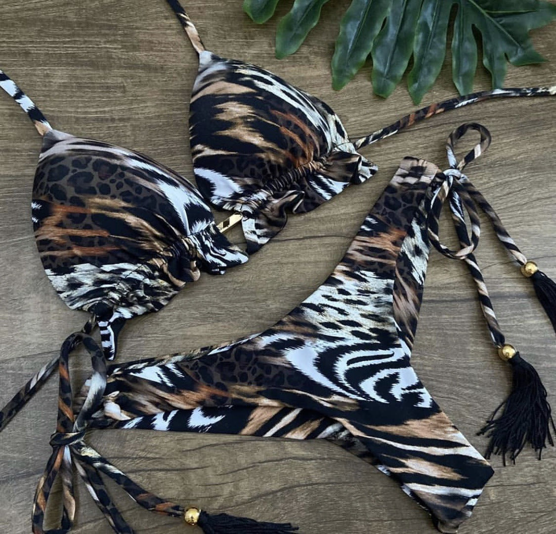 New Swimwear Split-print Bikini
