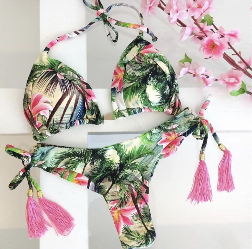 New Swimwear Split-print Bikini