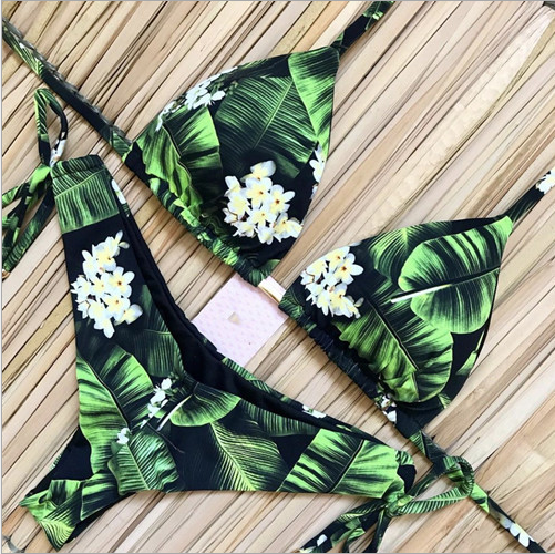 Printed new sexy women's swimwear