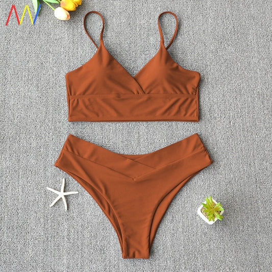 Swimsuit Women Two Piece Swimwear Beach Bikini