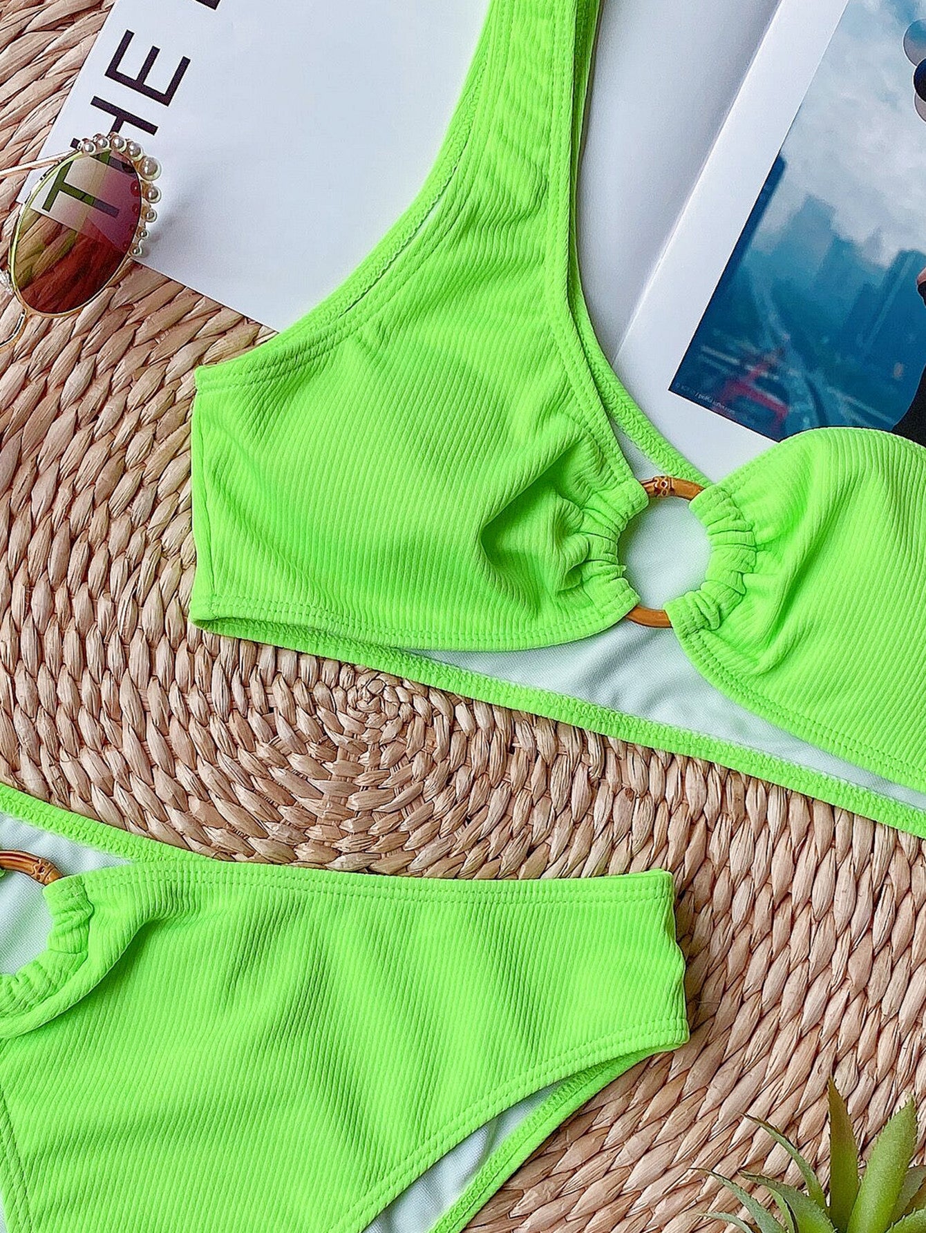Sexy split swimwear bikini