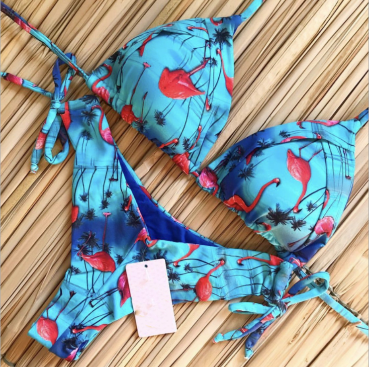 Printed new sexy women's swimwear
